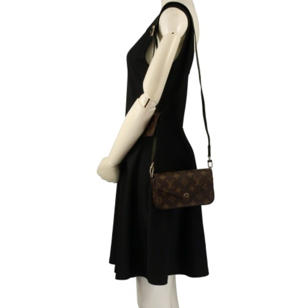 Louis Vuitton Shoulder Bag Monogram Canvas Brown - Picture 5 of 10